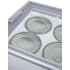 Summit Commercial Series NOVA22PDC - Ice Cream Tub Holders