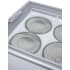 Summit Commercial Series NOVA45GDC - 53 Inch Freestanding Dipping Cabinet 14.1 cu. ft. Capacity