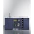Summit OASISMN33SINKL - 69 Inch Turnkey Wet Bar