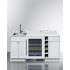 Summit OASISWH35SINKL - 69 Inch Turnkey Wet Bar