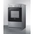 Summit REXT20SS - 20 Inch Slide-In Electric Range Angle