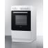 Summit REXT20W - 20 Inch Slide-In Electric Range Angle