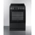 Summit REXT24BL - 24 Inch Slide-In Electric Range