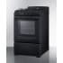 Summit RG2402B - 24 Inch Freestanding Gas Range Black Cabinet