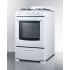 Summit RG244WS - 24 Inch Freestanding Gas Range White Cabinet