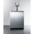 Summit Commercial Series SBC58BLBIADACMTWIN - 24 Inch Built-In Coffee Kegerator