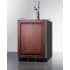 Summit Commercial Series SBC58BLBIADAIFNCFTWIN - 24 Inch Built-In Nitro Coffee Kegerator (Panel Not Included)