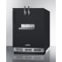 Summit SBC58BFRTPCF - 24 Inch Built-In Coffee Dispenser Leg Shield Included