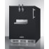 Summit SBC58BFRTPADALHD - 24 Inch Built-In Beer Dispenser Dual Tap System