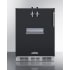 Summit SBC58BFRTPADALHD - 24 Inch Built-In Beer Dispenser