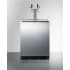 Summit Commercial Series SBC58BLBIADALOCK - 24 Inch Built-In Kegerator