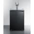 Summit SBC635MCMTWIN - 24 Inch Freestanding Flat and Nitro Coffee Kegerator with Dual Tap System