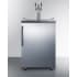 Summit SBC635MSSTBTRIPLE - 24 Inch Freestanding Kegerator