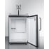 Summit SBC635MSSTBTRIPLE - 24 Inch Freestanding Kegerator Tap Kit Included