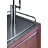 Summit SBC682PNRTWIN - 24 Inch Built-In Kegerator Top Guard Rail