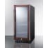 Summit SCR1536BGPNR - 15 Inch Built-In Beverage Center Angle (Panel Not Included)