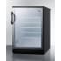 Summit Commercial Series SCR600BGLBI - Commercial Series 24 Inch Built-In Beverage Center Double-Pane Tempered Glass Door &amp; Factory Installed Lock