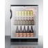 Summit Commercial Series SCR600BGLDTPUB - 24 Inch Freestanding Craft Beer Pub Cellar 5.5 Cu. Ft. Capacity