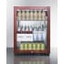 Summit Commercial Series SCR610BLPNR - 24 Inch Built-In Beverage Center 5.0 cu. ft. Capacity