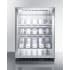 Summit Commercial Series SCR610BLCHCSS - Commercial Series 24 Inch Built-In Single Zone Wine Cellar