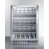 Summit SCR611GLOSCH - 20 Bottles Capacity