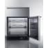 Summit Commercial Series SCR615TDCSS - Commercial Series 24 Inch Built-In Beverage Center Stainless Steel Interior