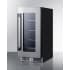 Summit SDHG1533LHD - 15 Inch Built-In Beverage Center Angle (Image Shown Is A Right-Hand Version; For Illustration Purposes Only)