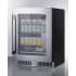Summit SDHG2443 - 24 Inch Built-In Undercounter Beverage Center 33 Bottles Capacity
