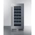 Summit SDHW1532 - 15 Inch Built-In Wine Cellar 18 Bottle Capacity
