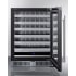 Summit SDHW2442LHD - 24 Inch Built-In Wine Cellar 3.25 cu. ft. Capacity (Image Shown Is A Right-Hand Version; For Illustration Purposes Only)
