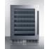 Summit SDHW2442LHD - 24 Inch Built-In Wine Cellar