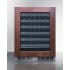 Summit SDHW2442PNR - 24 Inch Undercounter Wine Cellar 33 Bottle Capacity (Panel Not Included)