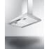 Summit SEH1530SS - 30 Inch Wall Mount Convertible Range Hood Removable Aluminum Cassette Filters