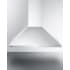 Summit SEH1536SS - 36 Inch Wall Mount Convertible Range Hood