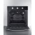 Summit SGW241BK - 24 Inch Single Gas Wall Oven 2.3 cu. ft. Convection Oven