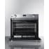 Summit SGWOGD27 - 27 Inch Single Gas Wall Oven Open