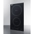 Summit SINCH230V2B - 12 Inch Induction Cooktop Angle