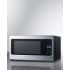 Summit SMBI27TK27 - 2.2 Cu. Ft. Built-in Microwave Oven Stainless Steel Frame (Trim Kit Included)