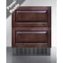 Summit SPR275OS2DPNR - 27 Inch Built-In 2-Drawer Refrigerator Panel-Ready Drawer Fronts (Panels Not Included)