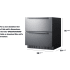 Summit SPR3032DADA - 30 Inch Built-In Double Drawer Refrigerator Dimensions