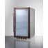 Summit SPR489OSCSSPNR - 19 Inch Built- In Beverage Center Double-Pane Tempered Glass Door &amp; LED Lighting