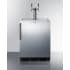 Summit Commercial Series SBC54OSBIADAWKDTWIN - 24 Inch Built-In Outdoor Wine Kegerator