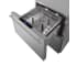 Summit SPRF34D7 - 24 Inch Built-In Double Drawer Refrigerator Sliding Removable Chrome Basket