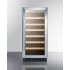 Summit SWC1535B - 15 Inch Built-In Undercounter Wine Cellar