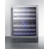 Summit SWC532BLBISTCSS - 24 Inch Built-In Undercounter Wine Cellar 46 Bottle Capacity