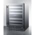 Summit SWC532BLBISTCSS - 24 Inch Built-In Undercounter Wine Cellar Fully Finished Stainless Steel Cabinet