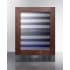 Summit SWC532BLBISTPNRLHD - 24 Inch Built-In Commercial Wine Cooler