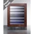 Summit SWC532BLBISTPNRLHD - 24 Inch Built-In Commercial Wine Cooler