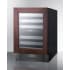 Summit SWC532BLBISTPNRLHD - 24 Inch Built-In Commercial Wine Cooler