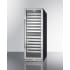 Summit SWCP2163 - 24 Inch Built-In Dual-Zone Wine Cellar Right-hand Door Swing